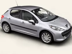 Peugeot 207 5 door 3D model