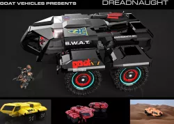 PG Goat Dreadnaught2 3D model