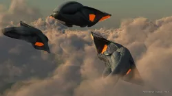 PG Predator fighters 3D model