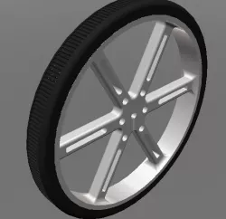 Pololu 90mm Wheel