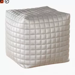 Pouf Cube Fat boy 3D model