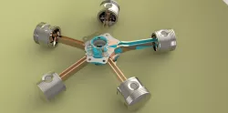 Radial Engine Assembly
