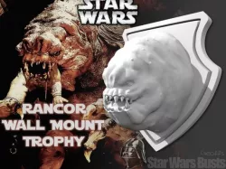 Rancor Head Wall Trophy