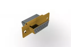 RECEPTACLE,D-SUB,15 PIN ASSEMBLY