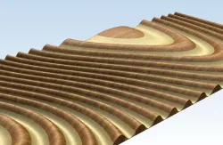 Relief panel for Artcam Voratinkliai 3D model