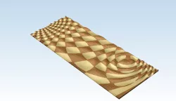 Relief panel for Artcam Voratinkliai 3D model
