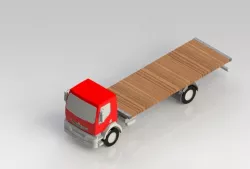 Renault Midlum 280.185300 with Flat Bed