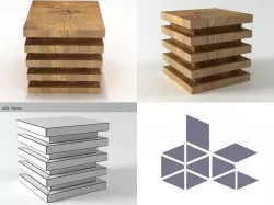 Ridge Square 3D model