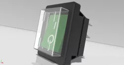 Rocker Switch (Based on Arcolectric series 1550-1350) 