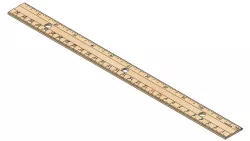 Ruler, Inch-Centimeter