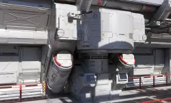 sci-Fi-Hall textured CLEAN FULL EDITION PACK 3D model