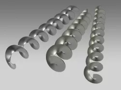 Screw feed D200xP200xH1500