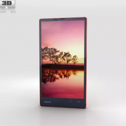  Sharp Aquos Xx 304SH Red 3D model
