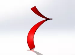 Sheet Metal Lofted Helix