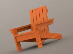 Silla de madera