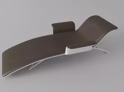 Simple Armchair 1 3D model