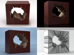 Slice Table 3D model