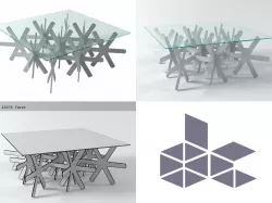 Snow 3D model