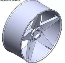 Solidworks 17" Rim Tutorial