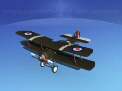 Sopwith Pup Fighter 3D model