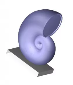 speaker design / Nautilus shell