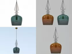Spindle shade 3D model