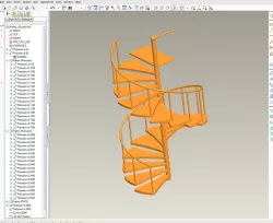 Spiral stairs