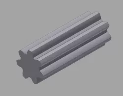 Spline shaft