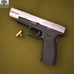  Springfield Armory XDM Competition 3D model