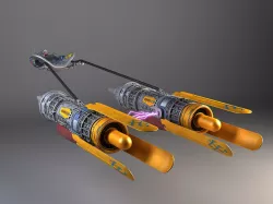 Star Wars Anakin pod racer 3D model