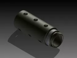Sten MK II Barrel Sleeve Boss