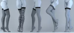 stockings 3D model