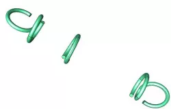 Tension spring with hooks - construction