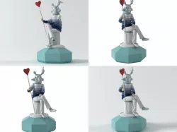 The Lover I 3D model