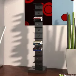 Tower Metallic Bookcase 3D model