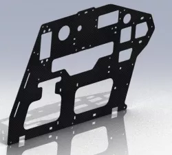 Trex 600 esp Main Frame