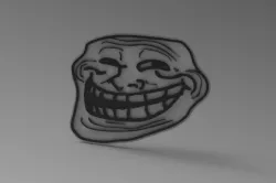 Troll Face Plate