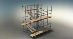 TUBE AND CLAMP STAIRS