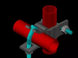 Tubular Fixed Clamp 1 1_4 inches for Sacaffolding