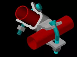 Tubular Mobile Clamp 1 1_4 inches for Sacaffolding