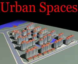 Urban Designed Multiple Multiplex 3D model