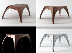 Walking 3D model