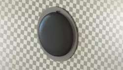 Wall mounted grill