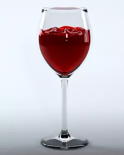 Wine cup 3D model