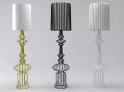 Wired King 3D model