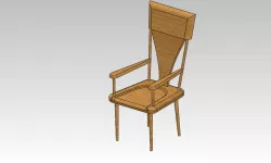 wooden chair