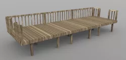 Wooden Porch