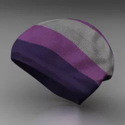 Wool cap 3D model