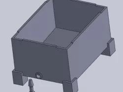 Worm compost bin