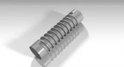 Worm Wheel part model